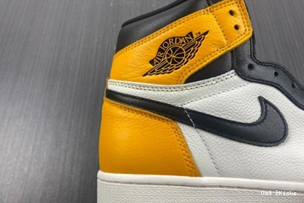 OG Jordan Trendy 555088-711 “Yellow 181 Toe” Air High 1 0817